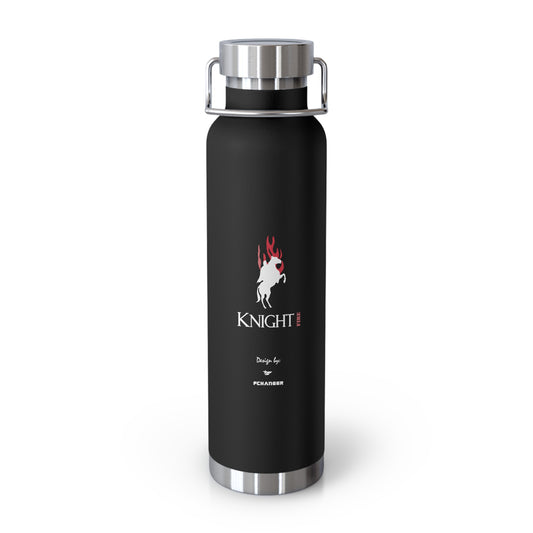 Black Copper Vacuum Insulated Bottle, 22oz by FCHANGER KNIGHT