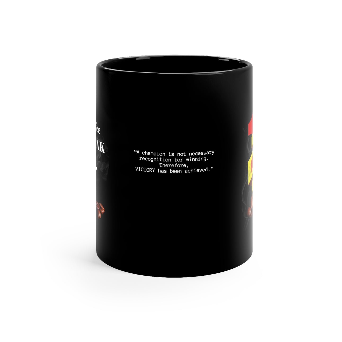 Coffee Break 004 (Black Coffee Mug 11oz) - by FCHANGER