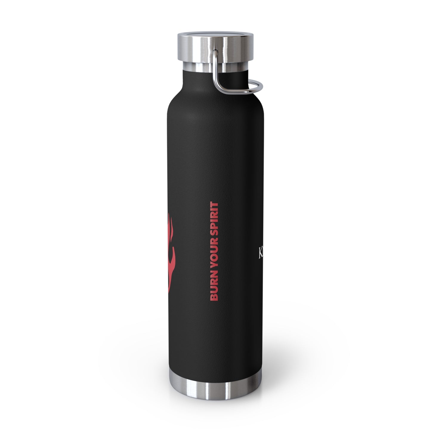 Black Copper Vacuum Insulated Bottle, 22oz by FCHANGER KNIGHT