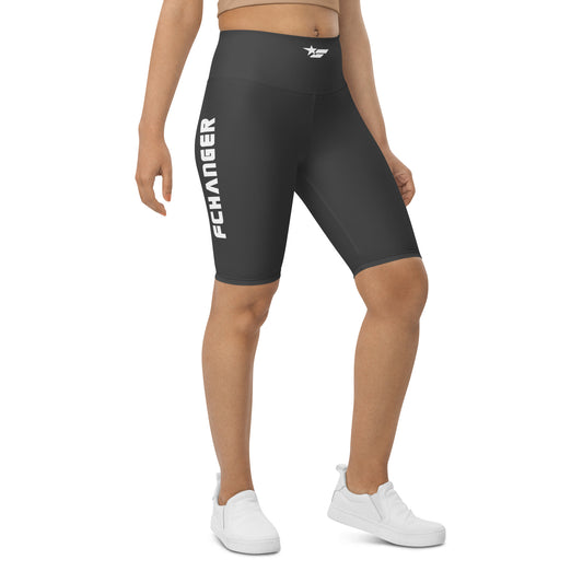 Women's Biker Shorts - Gray (by FChange Style)