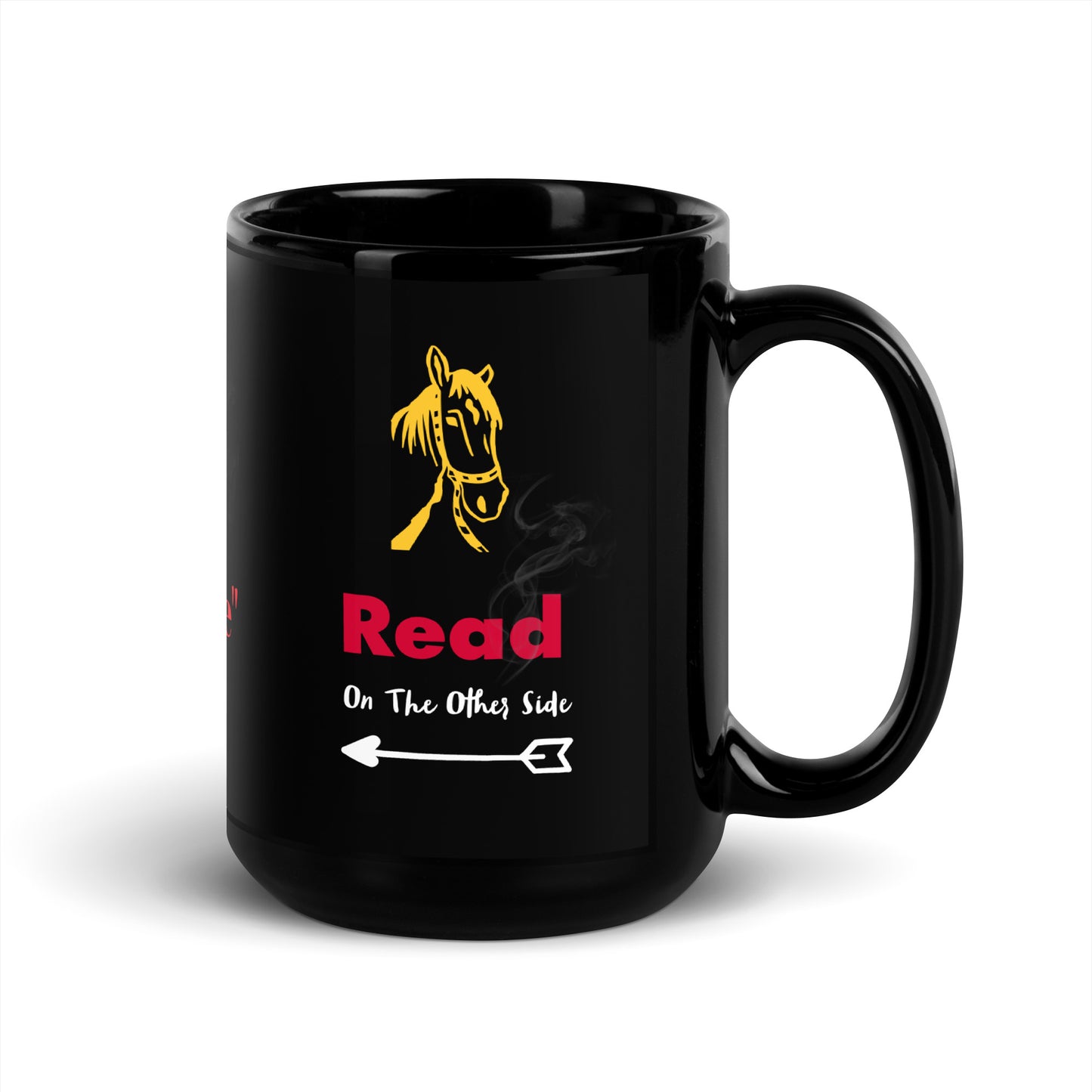 Coffee Break 002 (Black Glossy Mug 11oz & 15oz, TRUTH) -  by FCHANGER