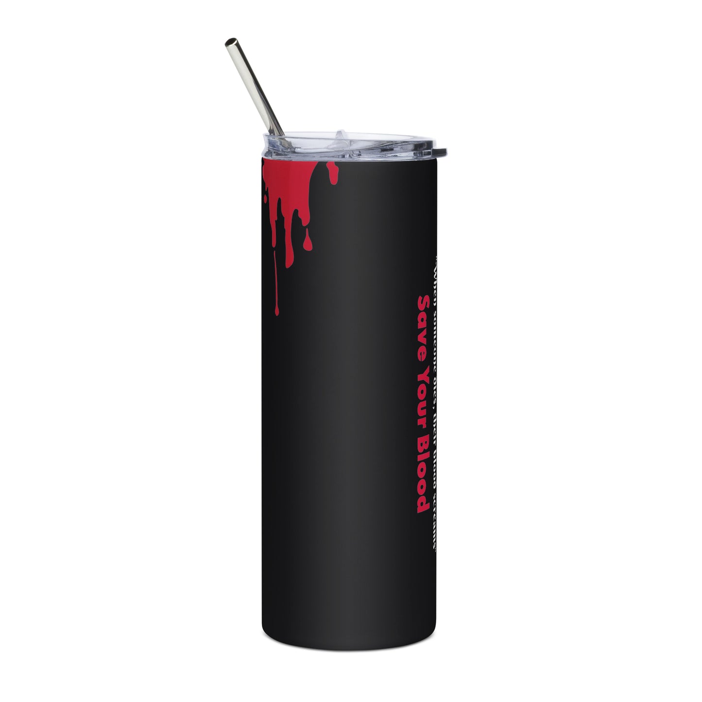 Stainless steel tumbler (Blood) by FCHANGER KNIGHT