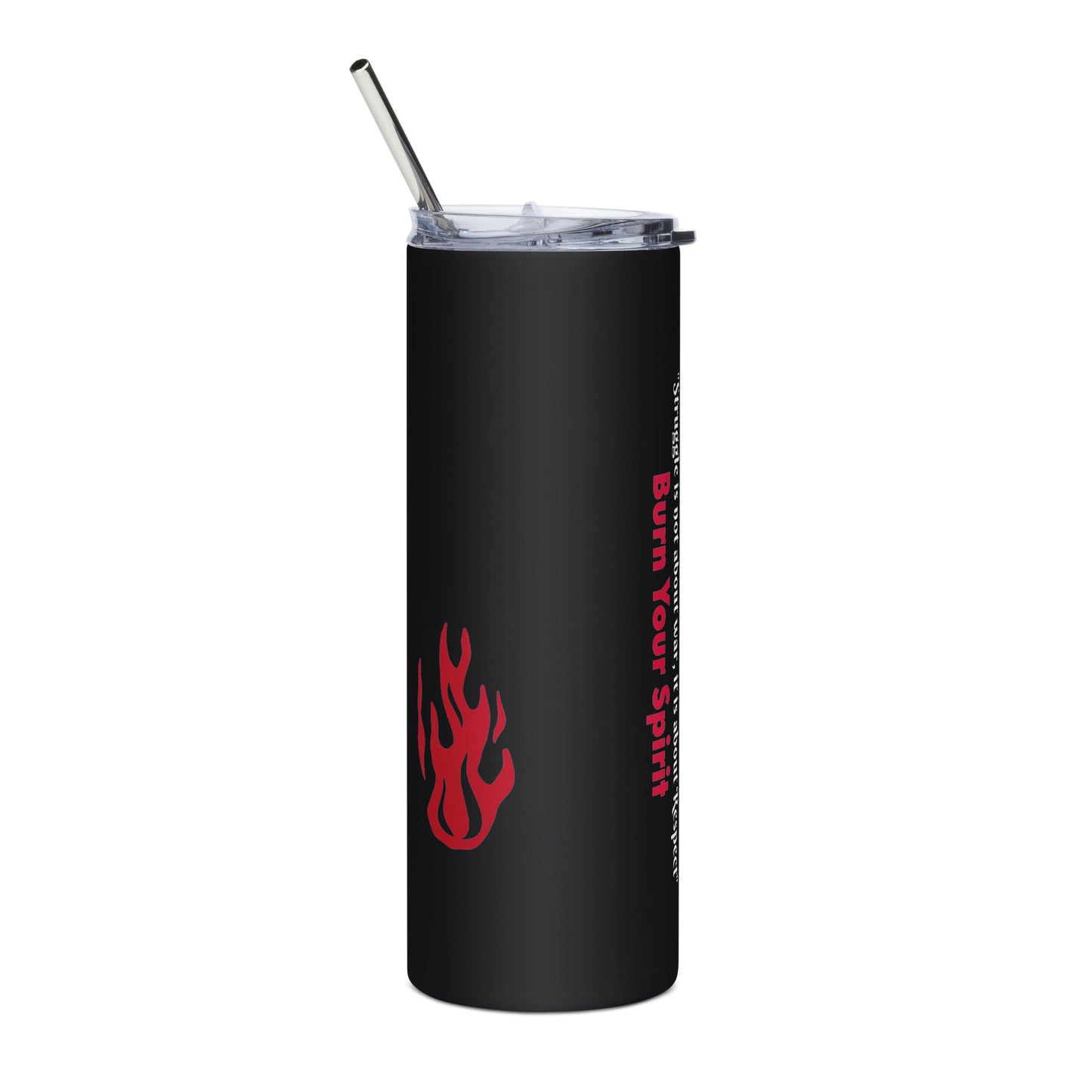 Stainless steel tumbler (Fire) by FCHANGER KNIGHT