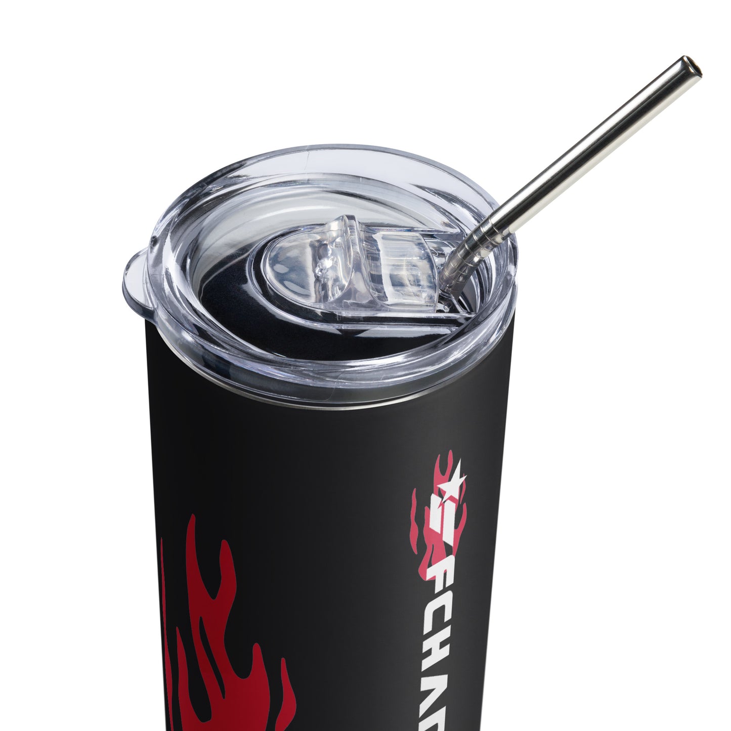 Stainless steel tumbler (Fire) by FCHANGER KNIGHT